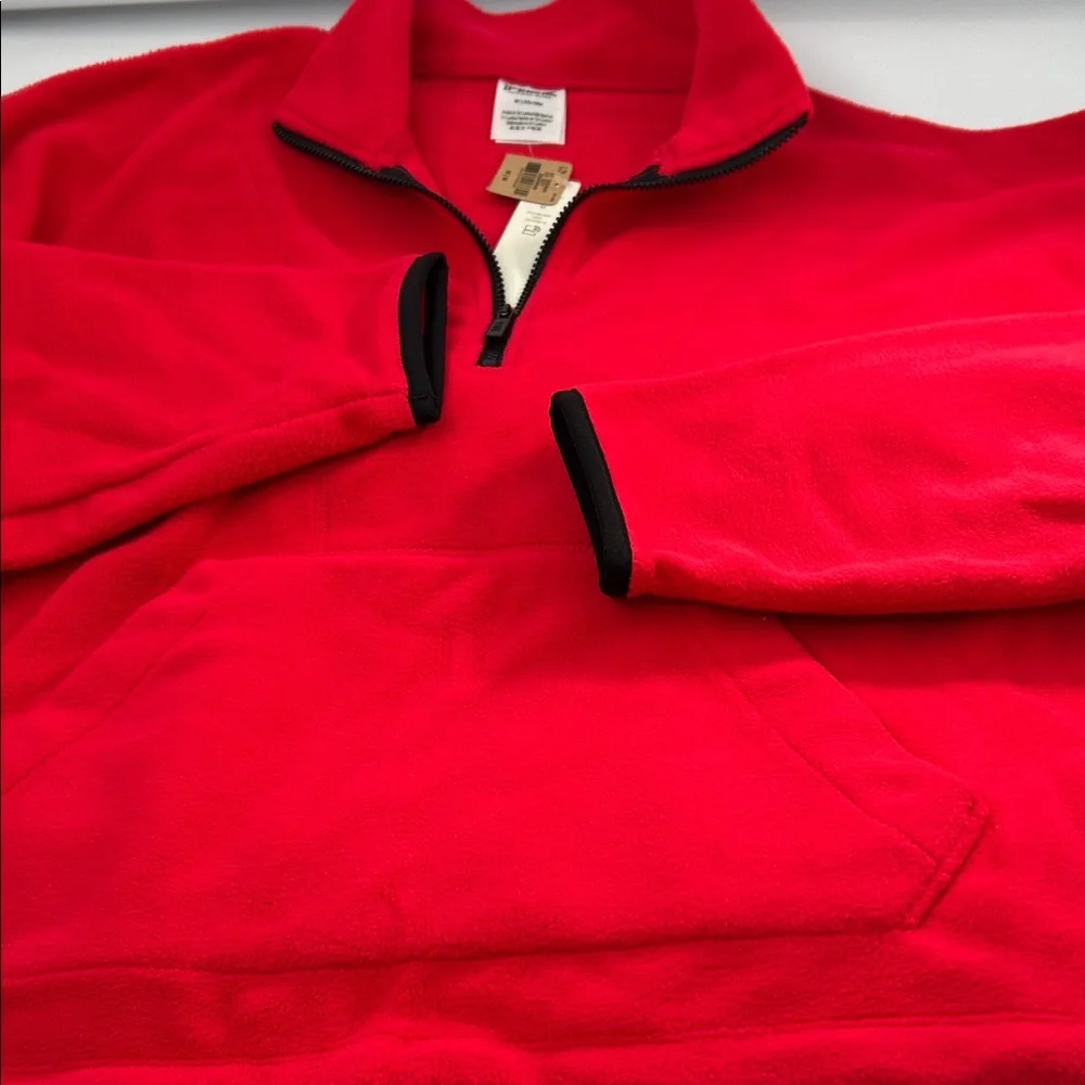 PINK Victoria's Secret Women's Bright Red Bomber Jacket
